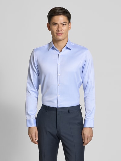 Jake*s Regular Fit Business-Hemd mit Kentkragen Bleu 4