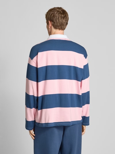 REVIEW Sweatshirt im Double-Layer-Look Hellrosa 5