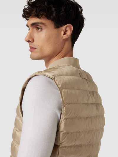 Gant Bodywarmer met opstaande kraag Beige - 3