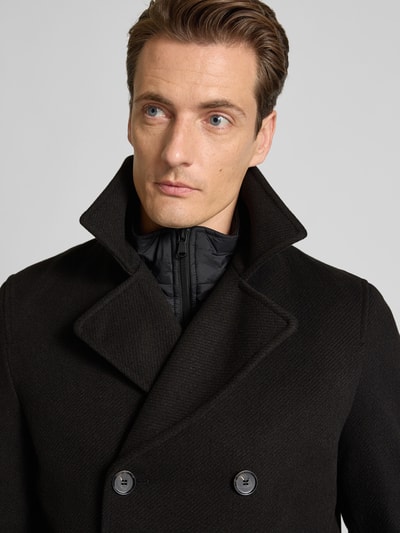 MCNEAL Mantel im Double-Layer-Look Black 3