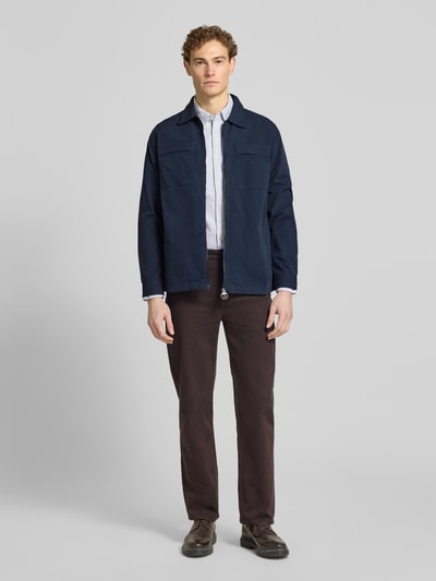 Barbour Regular Fit Hemdjacke aus reiner Baumwolle Modell 'GLENDALE' Marine 1