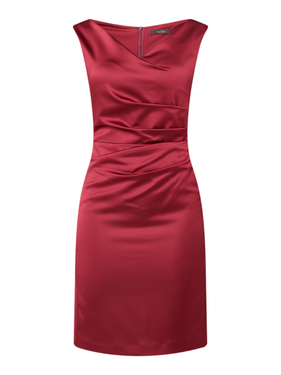 Vera Mont Cocktailkeid aus Satin  Kirsche 2