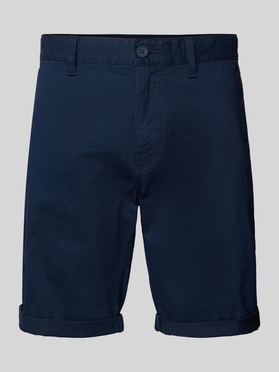 Tommy Jeans Shorts in unifarbenem Design Modell 'SCANTON' Marine 2