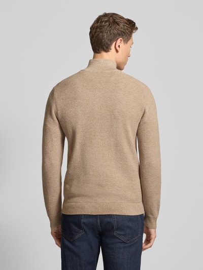 SELECTED HOMME Regular fit schipperstrui van biologisch katoen, model 'ROSS' Zand gemêleerd - 5