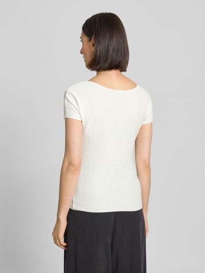 Emporio Armani T-Shirt mit Rundhalsausschnitt Offwhite 5
