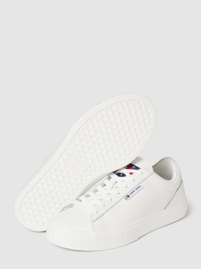 Tommy Jeans Sneaker mit Schnürverschluss Ecru 4