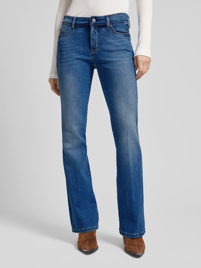 Cambio Flared Jeans mit Stretch-Anteil Modell 'PARIS FLARED' Blau 4