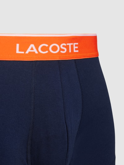 Lacoste Trunks mit elastischem Bund im 3er-Pack Orange 2