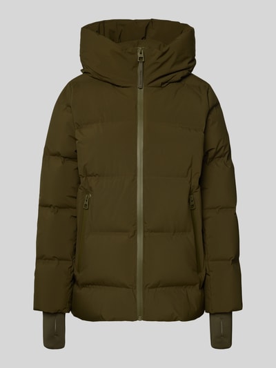 Marc O'Polo Regular fit functioneel jack met vulling van dons Kaki - 2