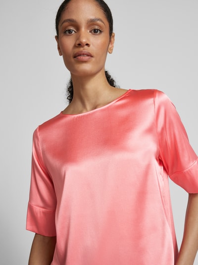 (The Mercer) N.Y. Regular Fit Blusenshirt mit Rundhalsausschnitt Pink 3