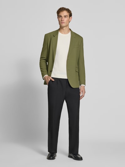 HUGO Regular Fit Sakko mit Viskose-Anteil Modell 'Karlo243X' Oliv 1