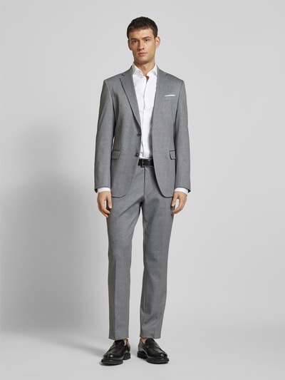 BOSS Slim Fit Businesshemd aus Twill Weiss 1