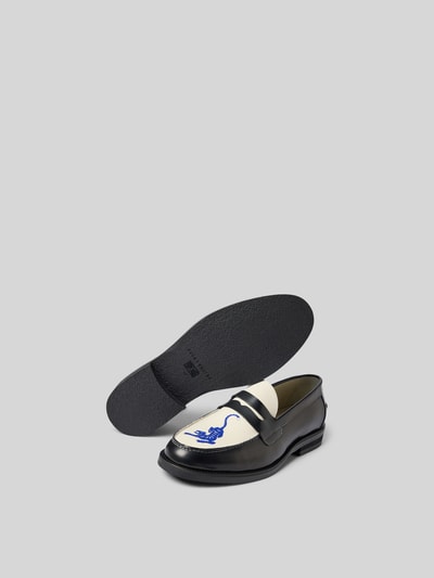 Duke & Dexter Loafer mit Motiv-Print Black 5