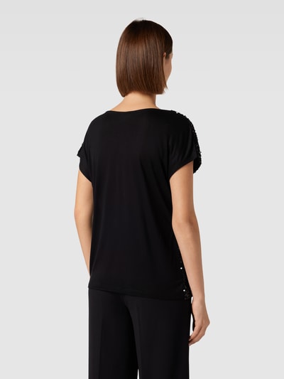 Christian Berg Woman T-shirt z cekinowym obszyciem Czarny 5