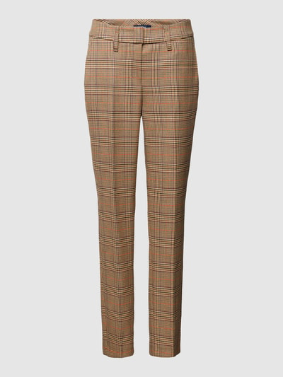 Gardeur Stoffhose mit Webmuster Modell 'Denise' Cognac 2