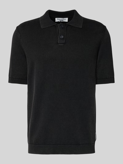 Marc O'Polo Denim Regular fit poloshirt van puur katoen Zwart - 2