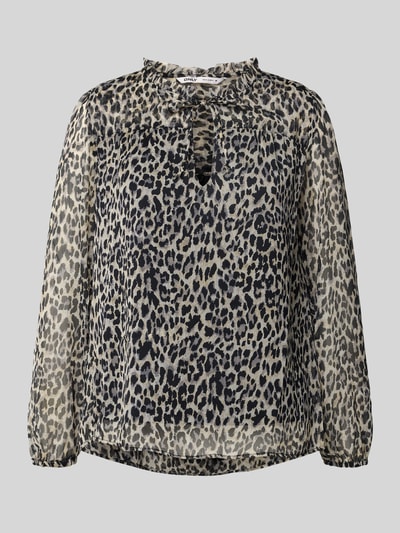 Only Bluzka o kroju regular fit z dekoltem w serek model ‘DITSY’ Czarny 2