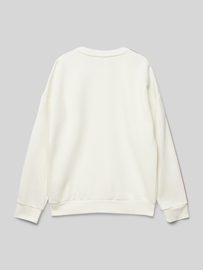 adidas Originals Sweatshirt mit Label-Print Offwhite 3