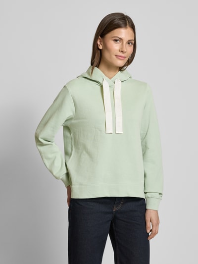 Marc O'Polo Relaxed Fit Hoodie aus reiner Baumwolle mit gepeachter Oberfläche Mint 4