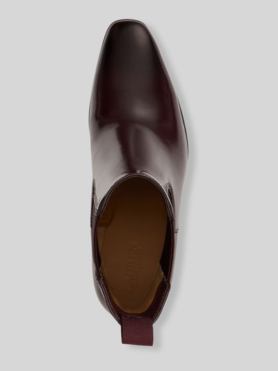 Lauren Ralph Lauren Stiefeletten aus echtem Leder  Dunkelrot 3