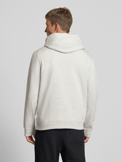 Jack & Jones Hoodie mit Känguru-Tasche Offwhite Melange 5