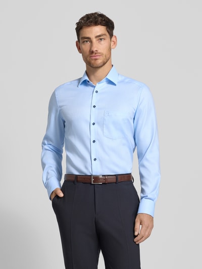 OLYMP Modern Fit Businesshemd mit Kentkragen Modell 'NEW KENT' Bleu 4