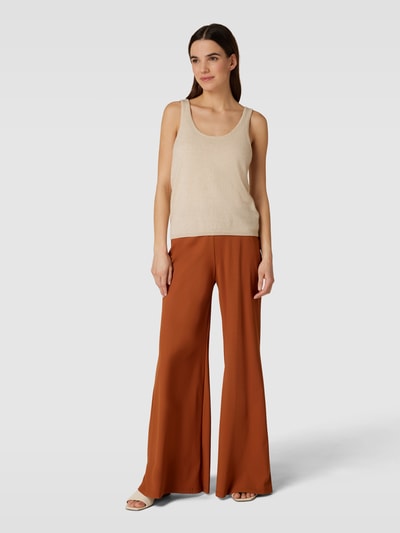 D´Etoiles Casiope Hose mit breitem Bund Modell 'Avalon' Cognac 1