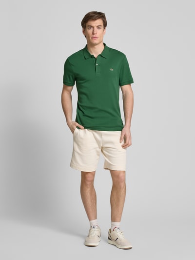 Lacoste Regular fit poloshirt met labeldetail Groen - 1