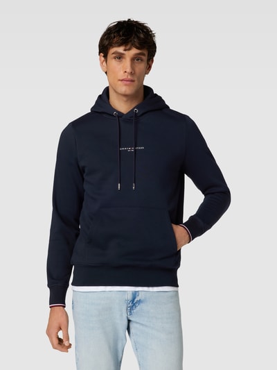 Tommy Hilfiger Hoodie mit Label-Print Marine 4