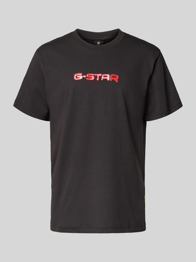 G-Star Raw T-Shirt mit Label-Print Black 2