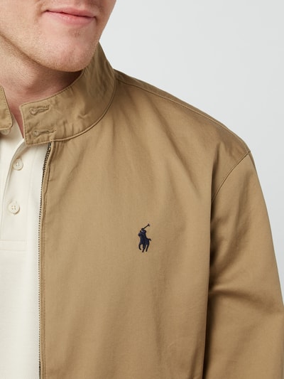 Polo Ralph Lauren Bomberka z wyhaftowanym logo Beżowy 3