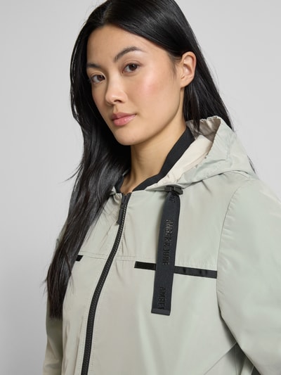 Amber & June Jacke mit Kapuze Khaki 3