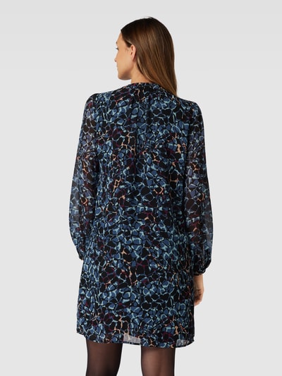 Esprit Collection Knielange jurk met all-over motief Zwart - 5