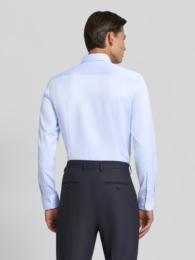 Jake*s Koszula biznesowa o kroju slim fit z czystej bawełny Błękitny 5