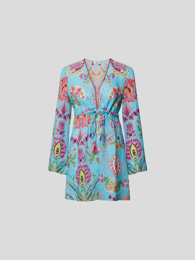 Etro Minikleid mit floralem Muster Ocean 2