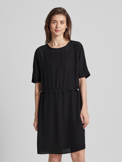 Marc Cain Knielanges Kleid mit Tunnelzug Black 4