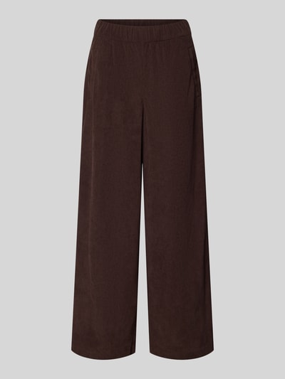 s.Oliver RED LABEL Stoffhose mit Cordstruktur Dunkelbraun 1