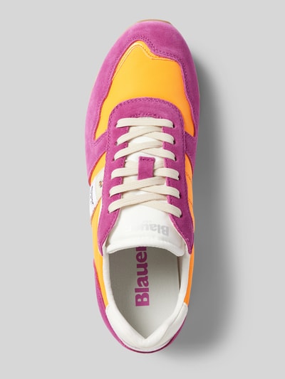 Blauer USA Sneaker im Colour-Blocking-Design Modell 'MELROSE' Pink 4