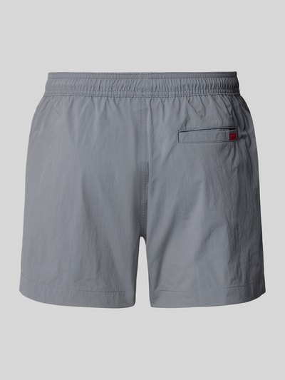 HUGO Zwembroek met elastische band, model 'DOMINICA' Antraciet - 3