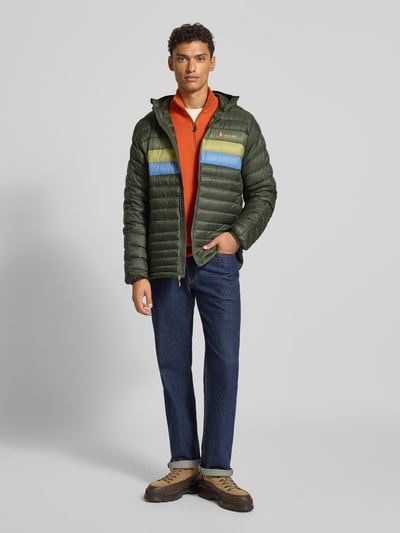 Cotopaxi Daunenjacke mit Kapuze Dunkelgruen 1