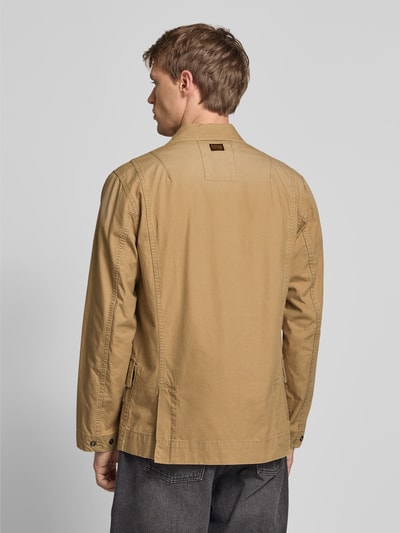 G-Star Raw Hemdjacke mit Pattentaschen und Label-Detail Beige 5