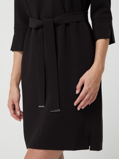 s.Oliver BLACK LABEL Jurk met tailleriem Zwart - 3