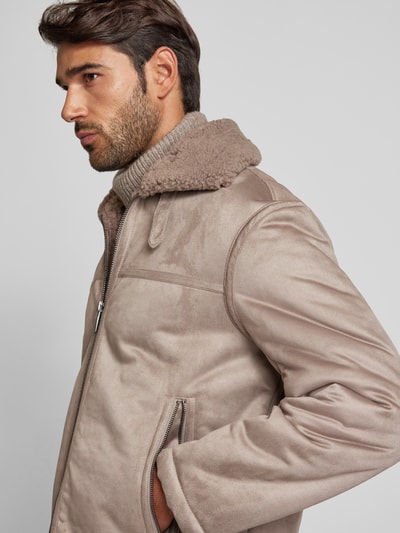 ARMANI EXCHANGE Jack met tweewegsritssluiting, model 'Pilot' Beige - 3