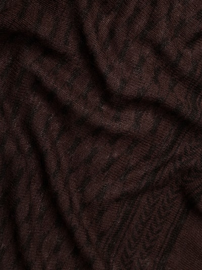 Produktfoto, Schal aus Viskose-Mix mit Woll-Anteil Model 'NOVIS' von PIECES, strukturierte Oberfläche in Braun- und Schwarztönen, Damen Schal