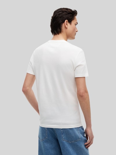 Tommy Jeans T-shirty o kroju slim fit z czystej bawełny w zestawie 2 szt. Złamany biały 5