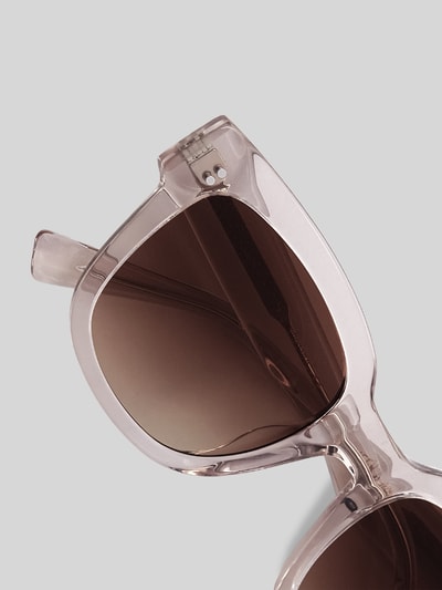 MessyWeekend Quadratische Sonnenbrille Modell 'LIV' Rosa 5