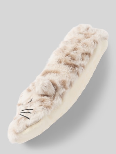 CAPELLI NEW YORK Kuschelsocken mit Noppen Modell 'Cat' Offwhite 1
