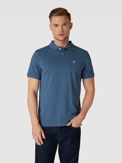 MCNEAL Poloshirt mit Label-Stitching Jeansblau 4