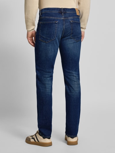 Brax Slim fit jeans met 5-pocketmodel, model 'Chuck' Donkerblauw - 5