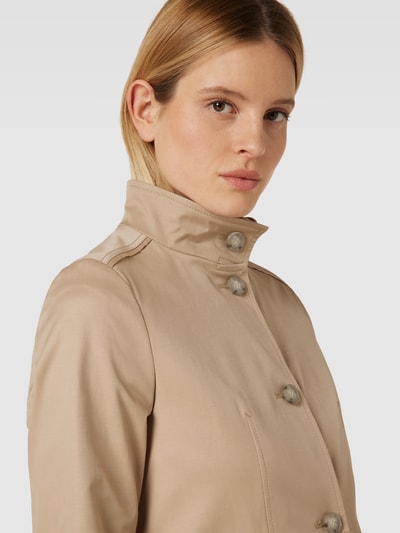 Cinque Krótki płaszcz ze stójką model ‘CIMERA’ Beżowy 3